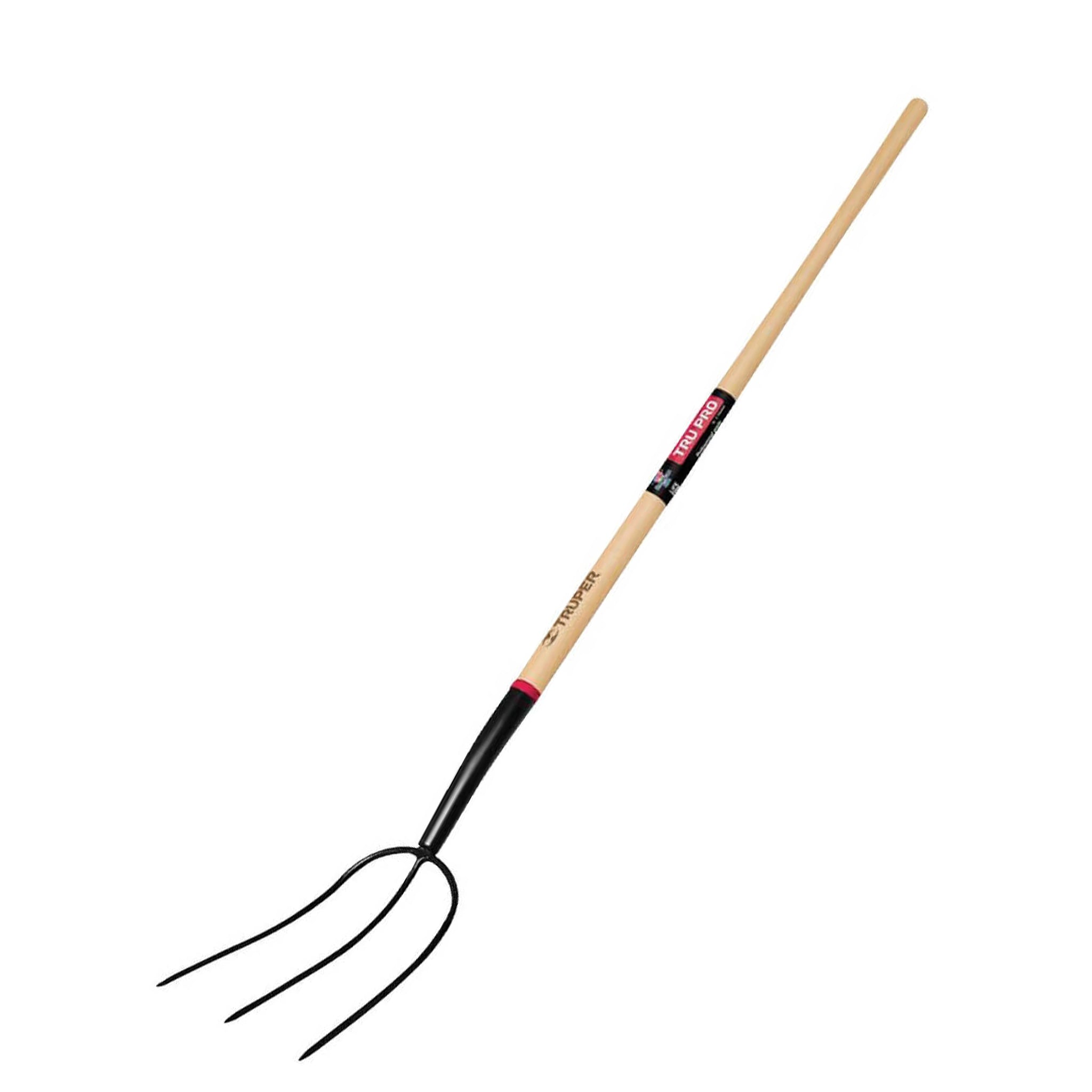 Truper Hay Fork with Long Handle 3-Prong 1350mm