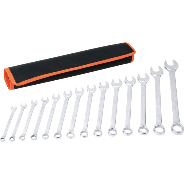 Tactix 14Pc Combination Spanner Set - Metric