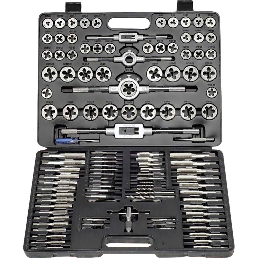 Proequip 115Pc Tap & Die Set Metric & Sae