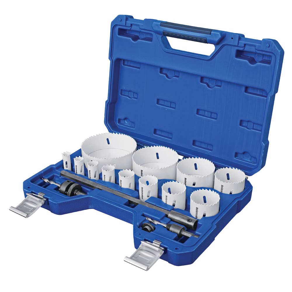 Holemaker 16Pc Cobalt Holesaw Set - Plumbers