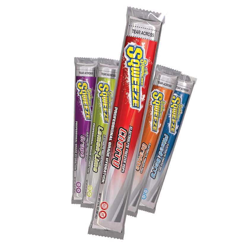 Sqwincher Sqweeze Pops 10 Pack - 5 X Assorted Flavours