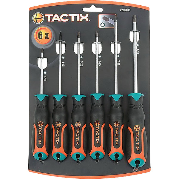 Tactix Screwdriver 6Pc Set Tx