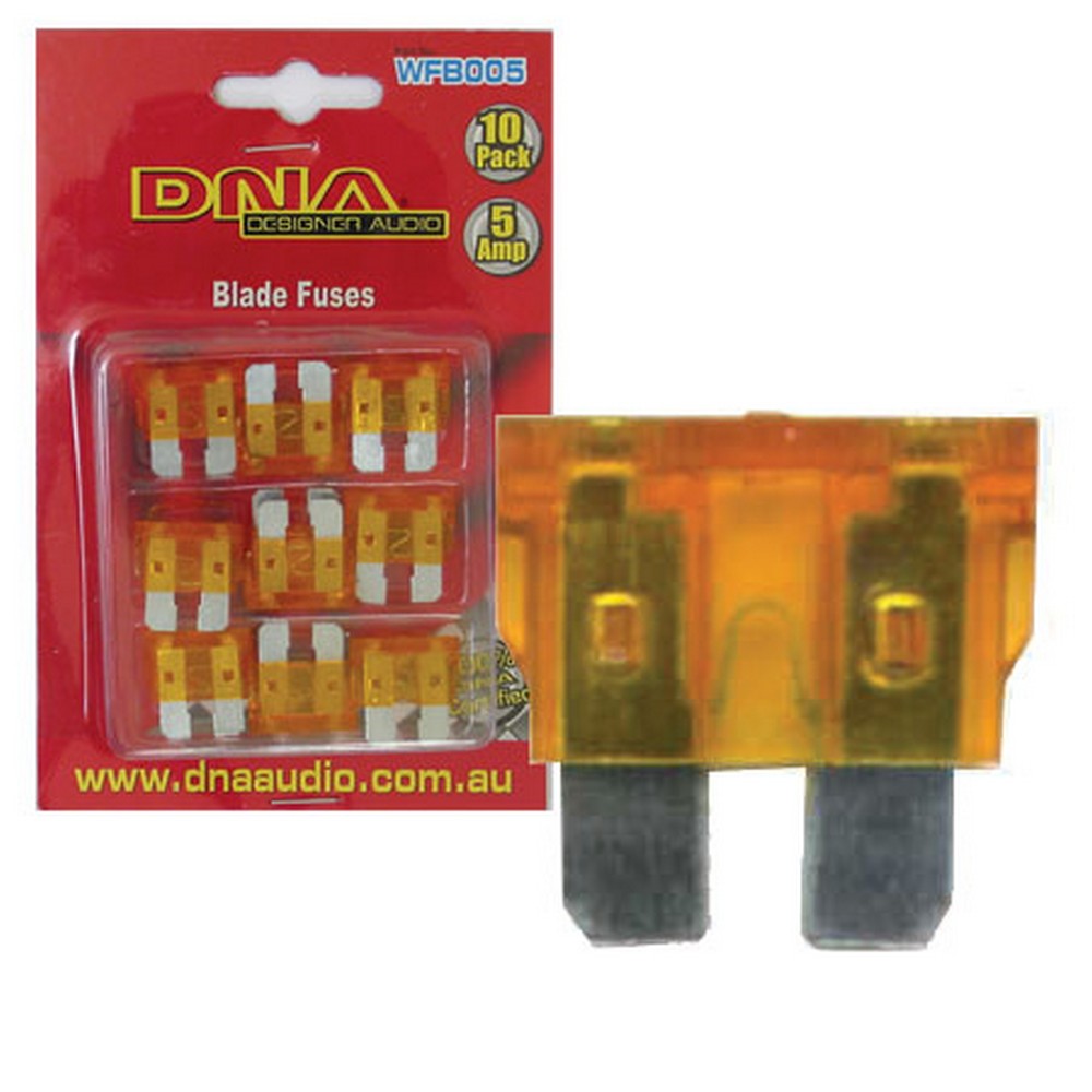 Blase Fuses Standard 5 Amp Fuse Ato 10 Pack